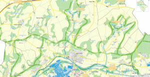 Trame verte et bleue, occupation des sols, ZNIEFF et hydrographie