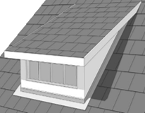 Lucarne rampante
